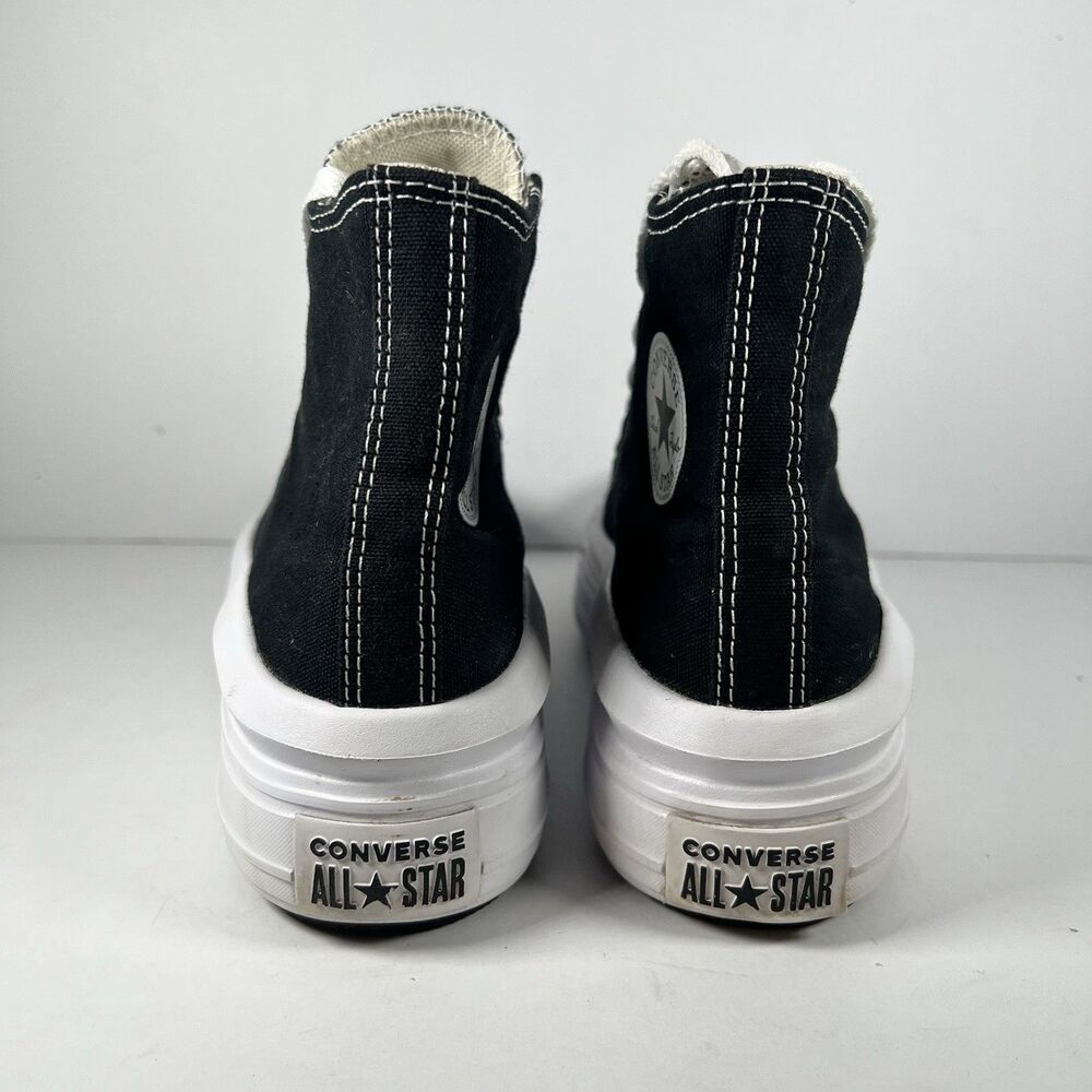 Converse Chuck Taylor All Star Move High Top Platform Canvas Shoes Women's 6 - Picture 4 of 8